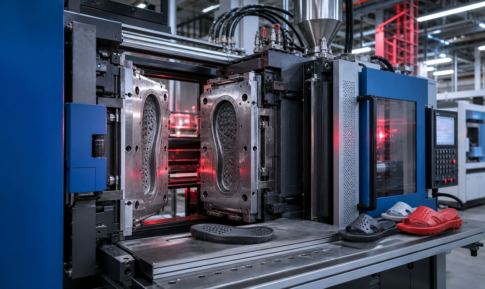 Machine d'injection EVA pour sandales